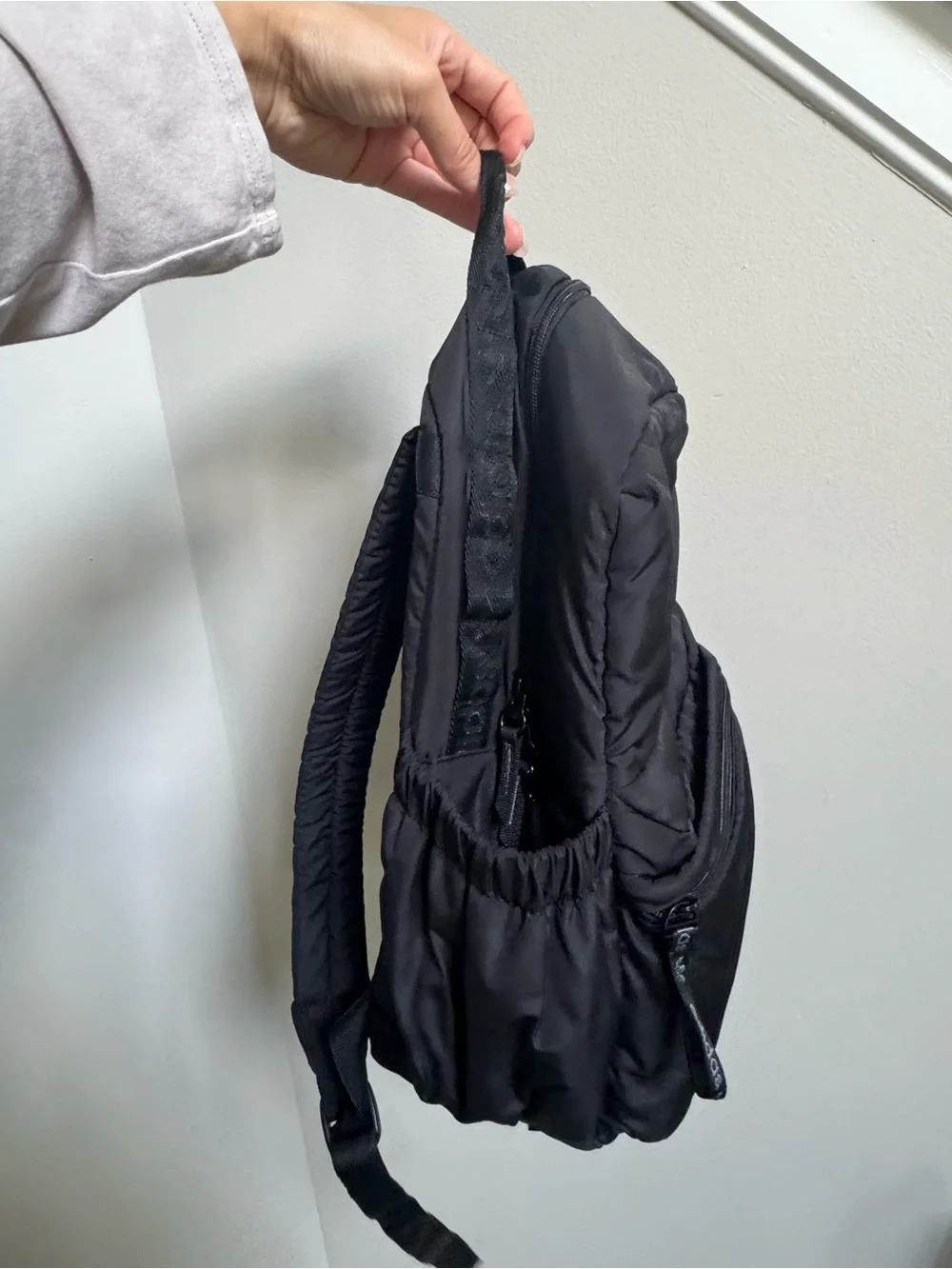 adidas Black Quilted Backpack - Picture 4 of 4